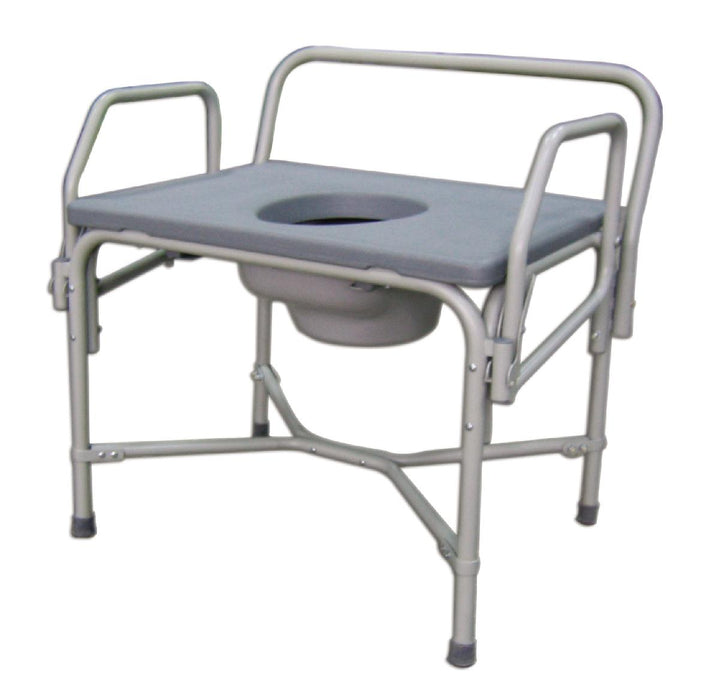 Bariatric Drop-Arm Commode 1 (CS)
