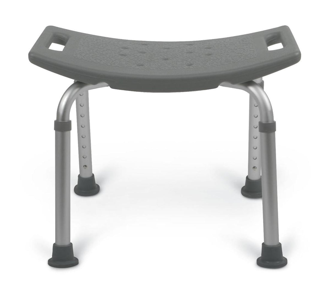 Aluminum Bath Benches without Back,Gray 1 (EA)
