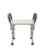 Knockdown Bath Bench with Arms,White 2 (CS)