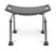 Aluminum Bath Benches without Back,Gray 2 (CS)