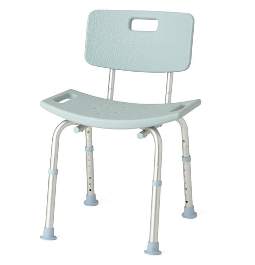 Knockdown Bath Benches with Microban,Light Blue 2 (CS)