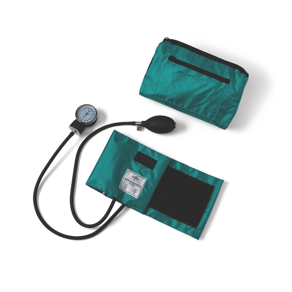 Compli-Mates Aneroid Sphygmomanometers,Teal,Adult 1 (EA)