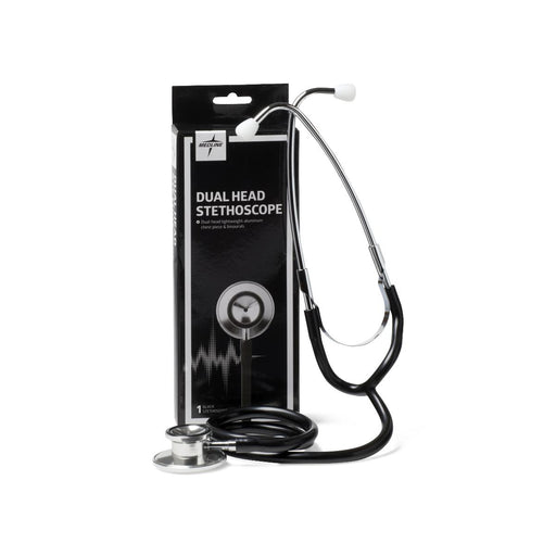 Dual-Head Stethoscopes,Black 1 (EA)