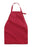 Apron Style Dignity Napkins with Snap Closure,Burgundy 12 (DZ)