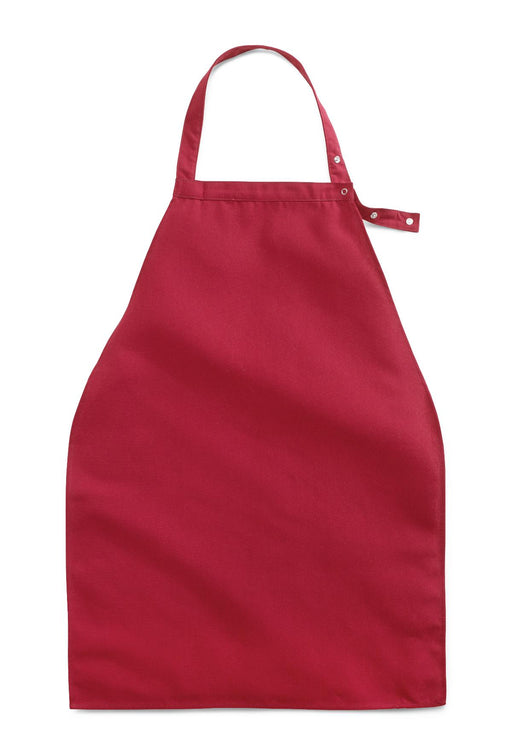 Apron Style Dignity Napkins with Snap Closure,Burgundy 12 (DZ)