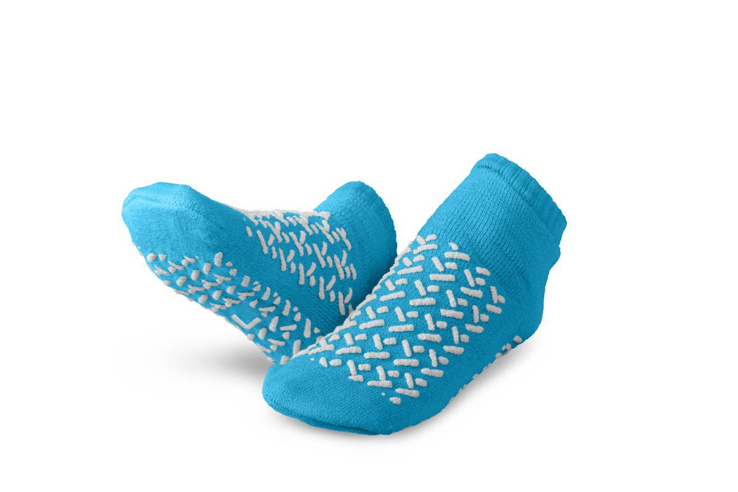 Double-Tread Slippers,Blue,L 1 (PR)