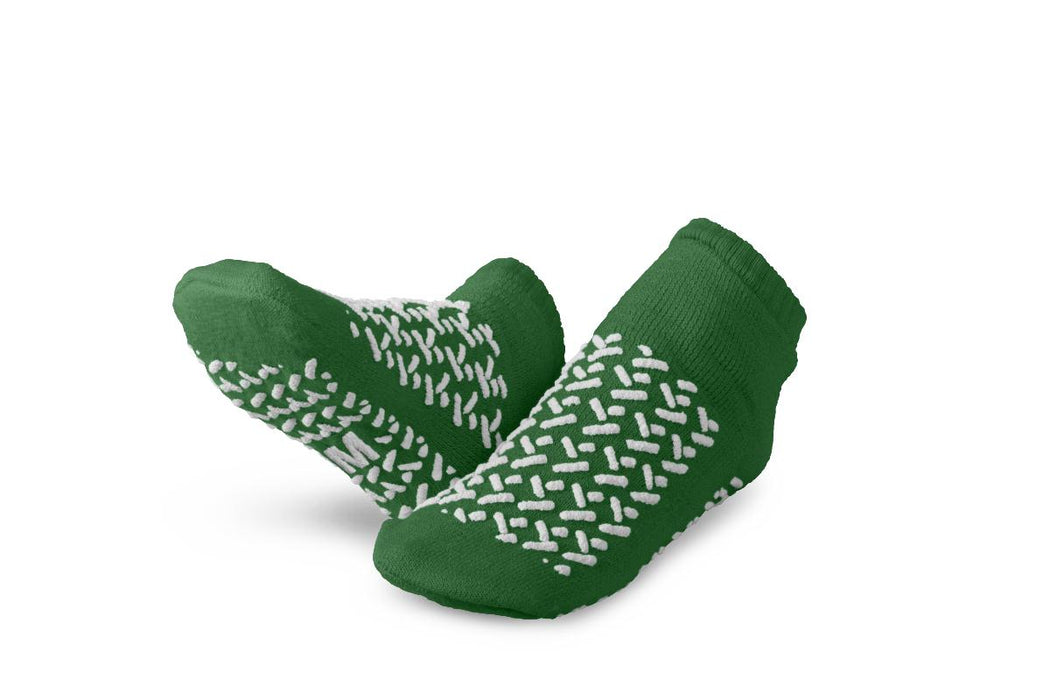 Double-Tread Slippers,Green,M 1 (PR)