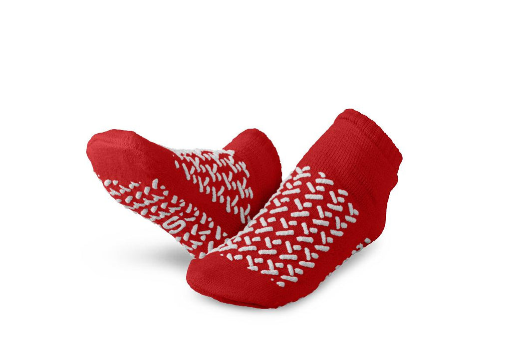Double-Tread Slippers,Red,S 1 (PR)