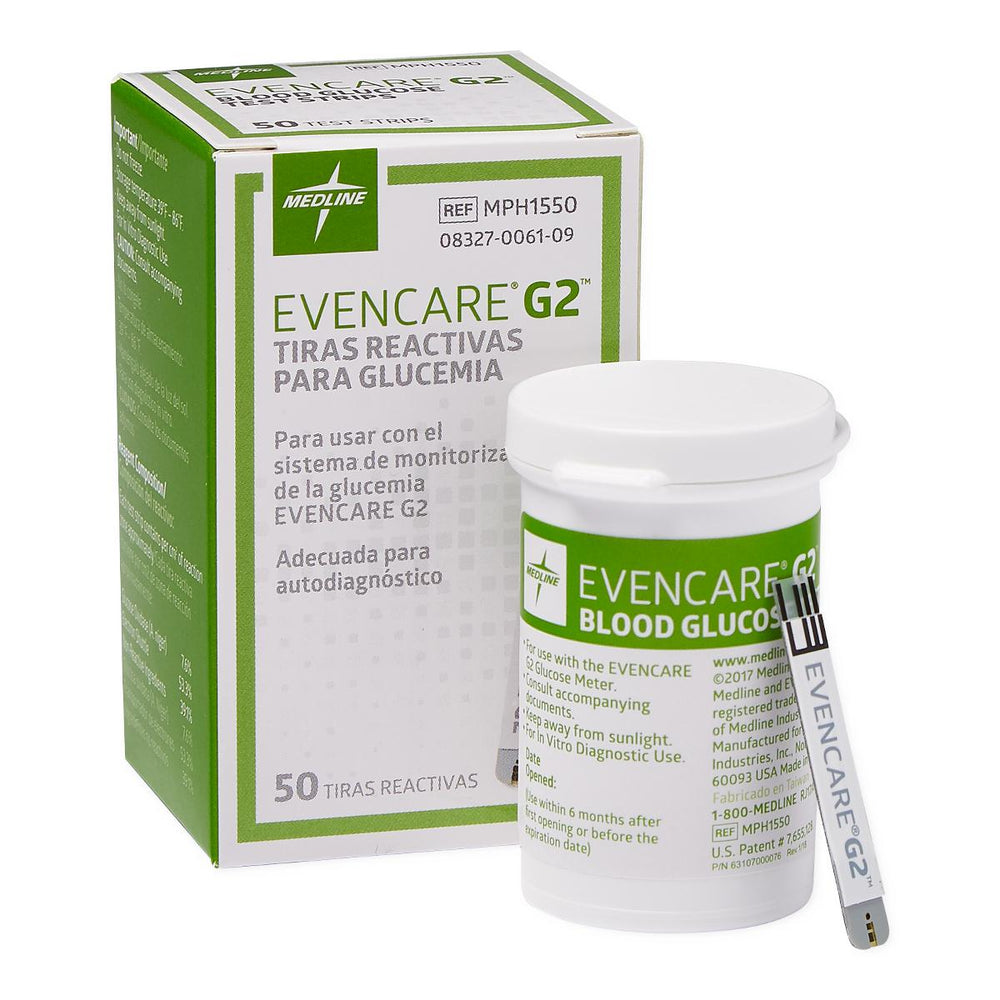 EVENCARE G2 Blood Glucose Monitoring System 50 (BX)