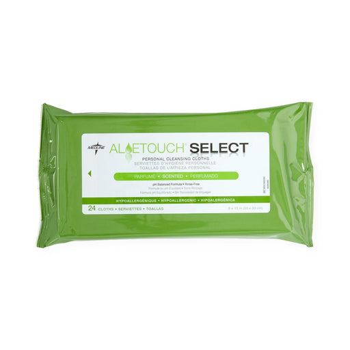 Aloetouch SELECT Premium Spunlace Personal Cleansing Wipes 24 (CS)