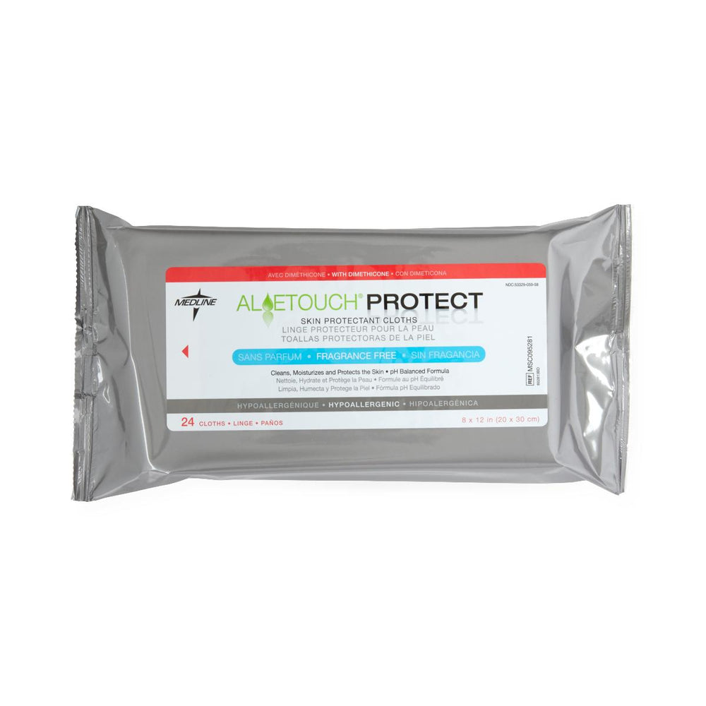 Aloetouch PROTECT Dimethicone Skin Protectant Wipes 24 (CS)