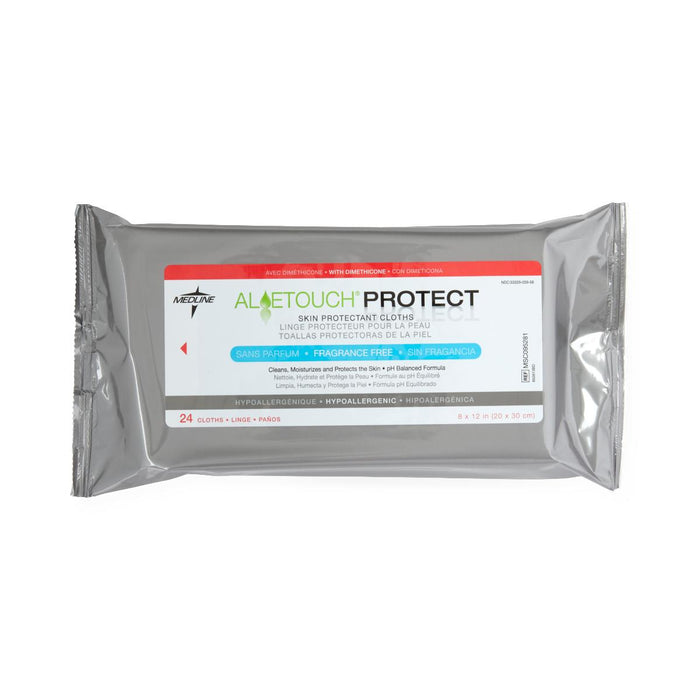 Aloetouch PROTECT Dimethicone Skin Protectant Wipes 24 (CS)