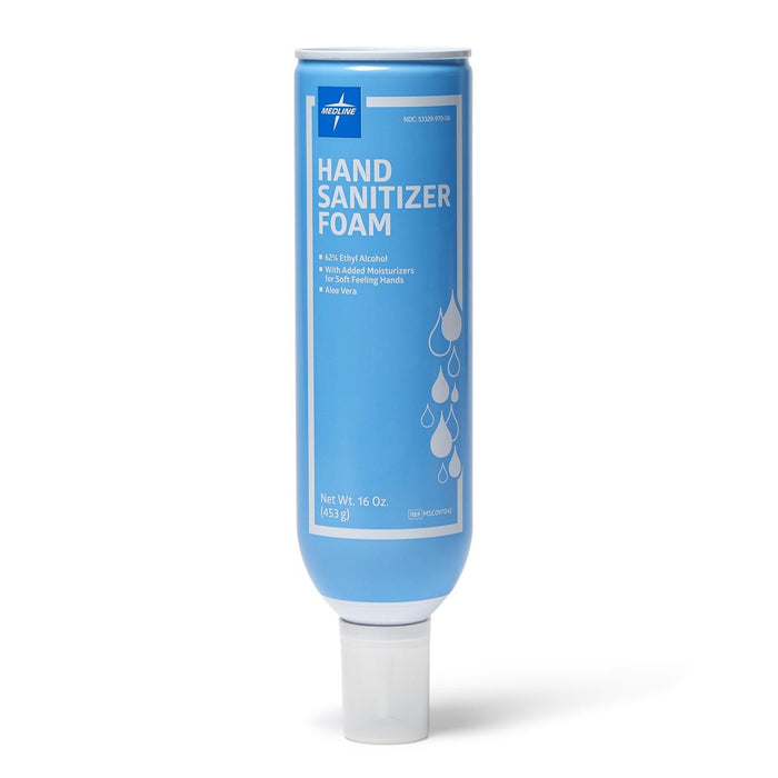 Epi-Clenz Aerosol Foam Hand Sanitizers,Clear,16.000 OZ 12 (CS)