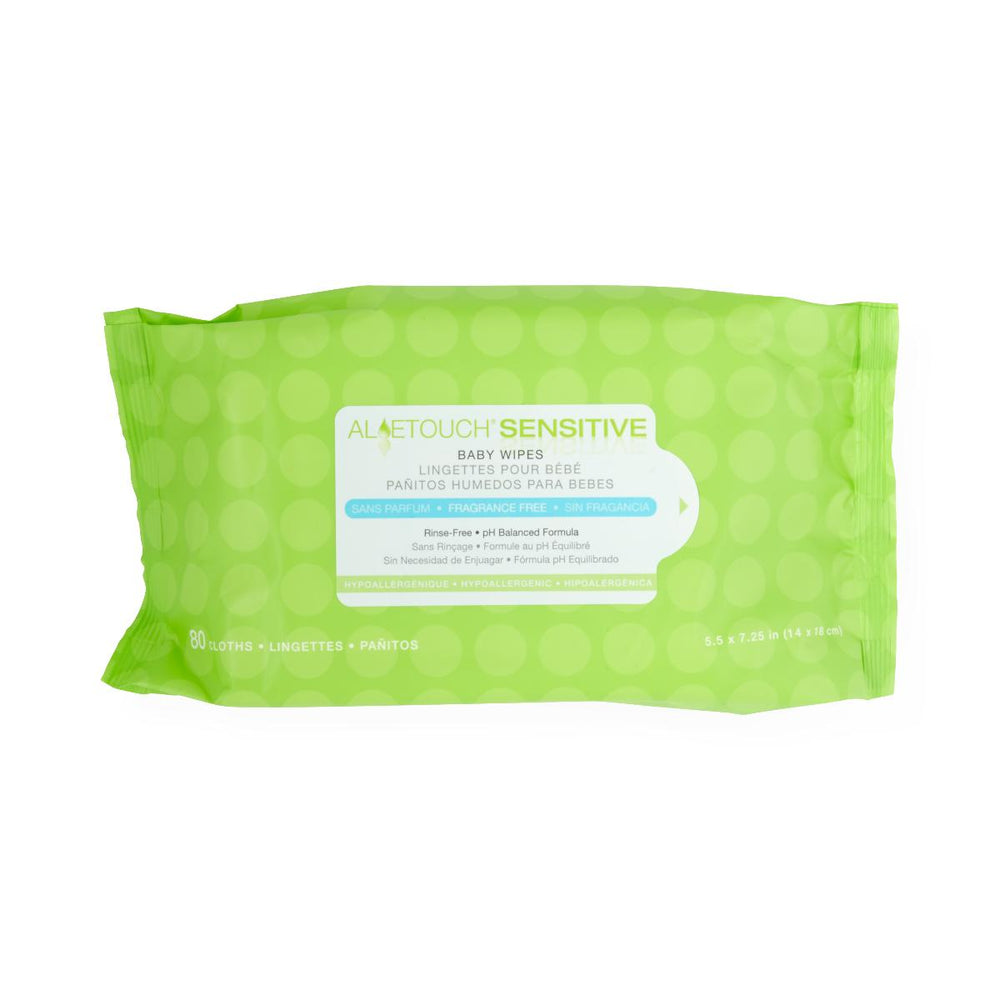 Hypoallergenic Fragrance-Free Baby Wipes 80 (PK)