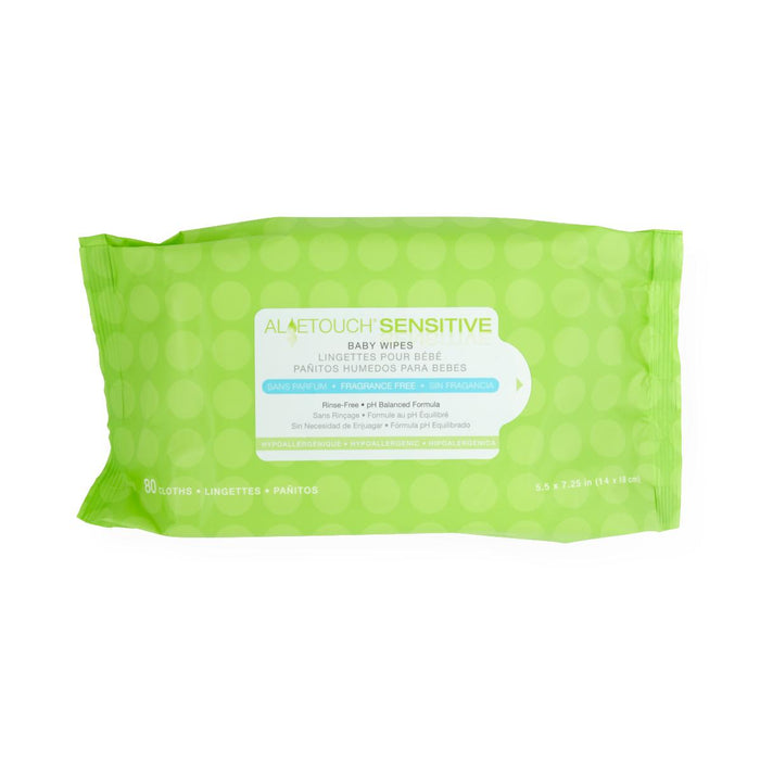Hypoallergenic Fragrance-Free Baby Wipes 80 (PK)