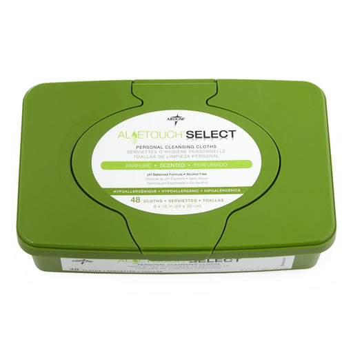 Aloetouch SELECT Premium Spunlace Personal Cleansing Wipes 12 (CS)