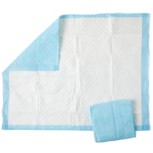 Disposable Polymer Underpad,Blue,28" X 36" 35 (CS)