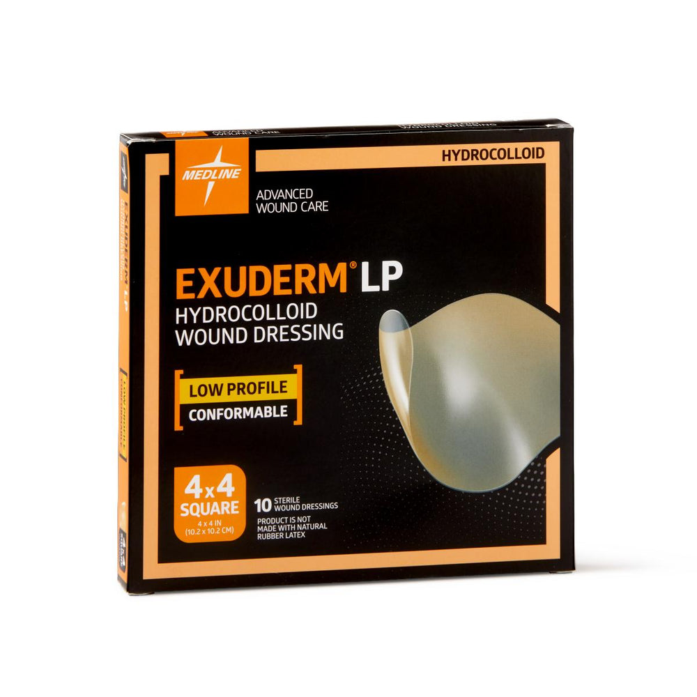 Exuderm LP Low-Profile Hydrocolloid Wound Dressings 10 (BX)