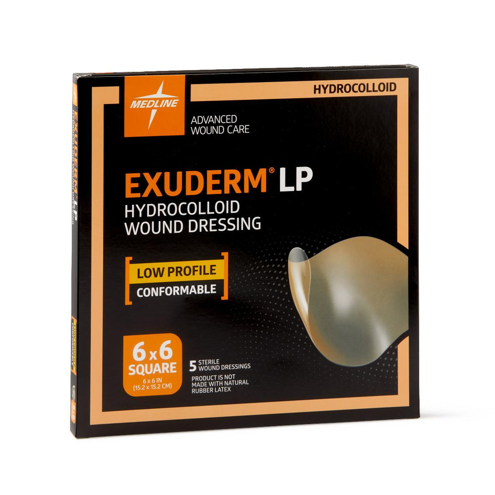 Exuderm LP Low-Profile Hydrocolloid Wound Dressings 5 (BX)