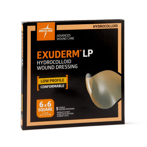 Exuderm LP Low-Profile Hydrocolloid Wound Dressings 5 (BX)