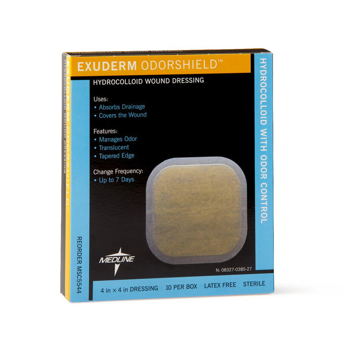 Exuderm Odorshield Hydrocolloid Wound Dressings 10 (BX)