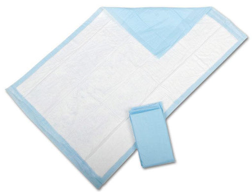 Disposable Fluff Underpads,Blue,30" X 30" 10 (BG)