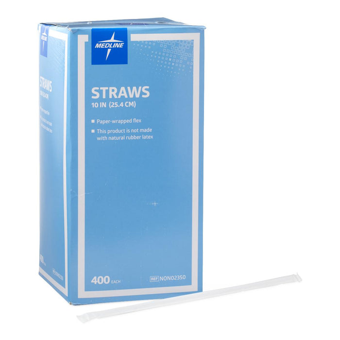 Flexible Plastic Drinking Straws 1600 (CS)