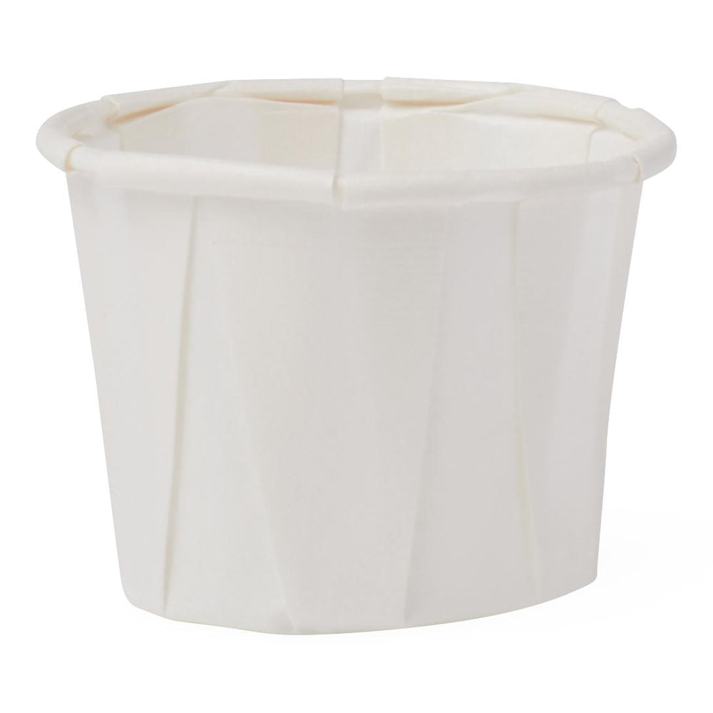 Disposable Paper Souffle Cups,White,0.750 OZ 5000 (CS)