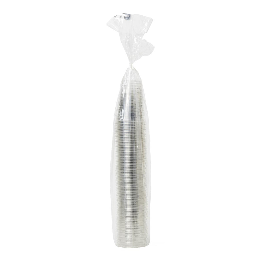 Disposable Graduated Cold Plastic Drinking Cups,Clear with Black Graduations,10.000 OZ 50 (BG)