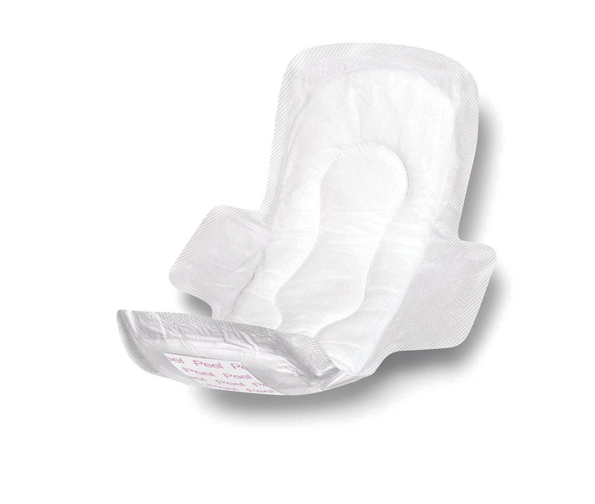 Adhesive Sanitary Pads with Wings 12 (BG)