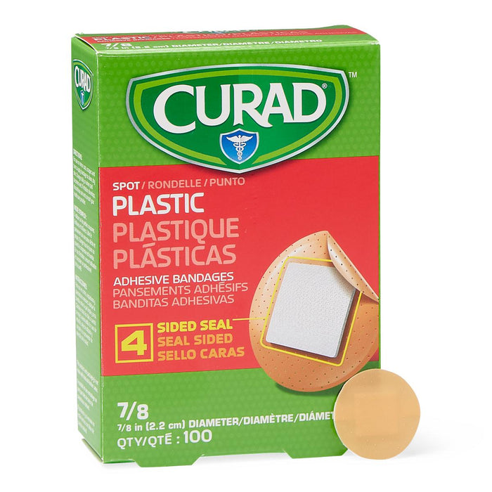 CURAD Plastic Adhesive Bandages,Natural,No 1200 (CS)