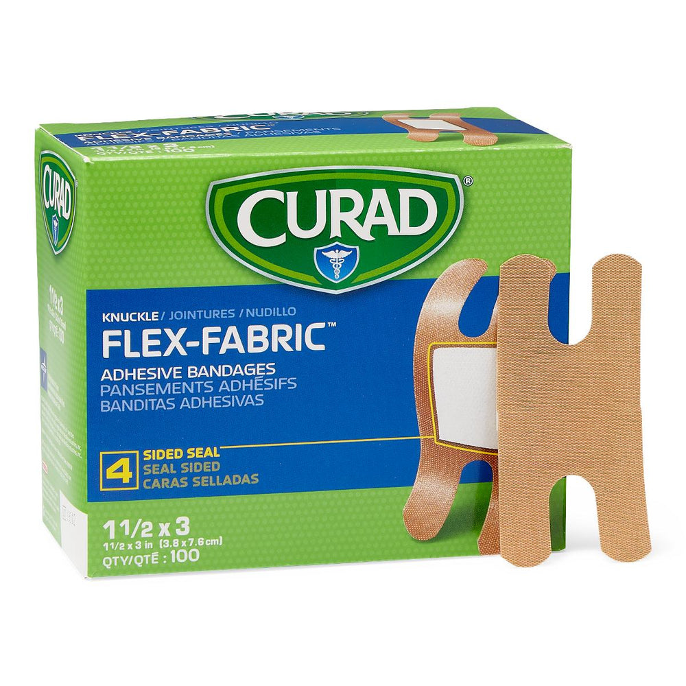 CURAD Flex-Fabric Adhesive Bandages,Natural,No 1200 (CS)