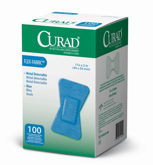 CURAD Food Service Adhesive Bandages,Blue,No 1200 (CS)