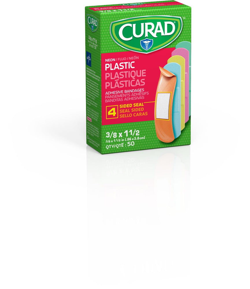 CURAD Neon Adhesive Bandages,Natural,No 1200 (CS)