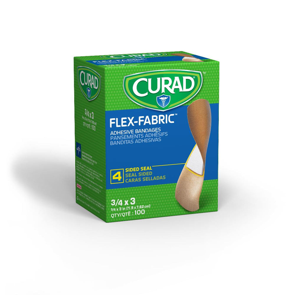 CURAD Flex-Fabric Adhesive Bandages,Natural,No 1200 (CS)