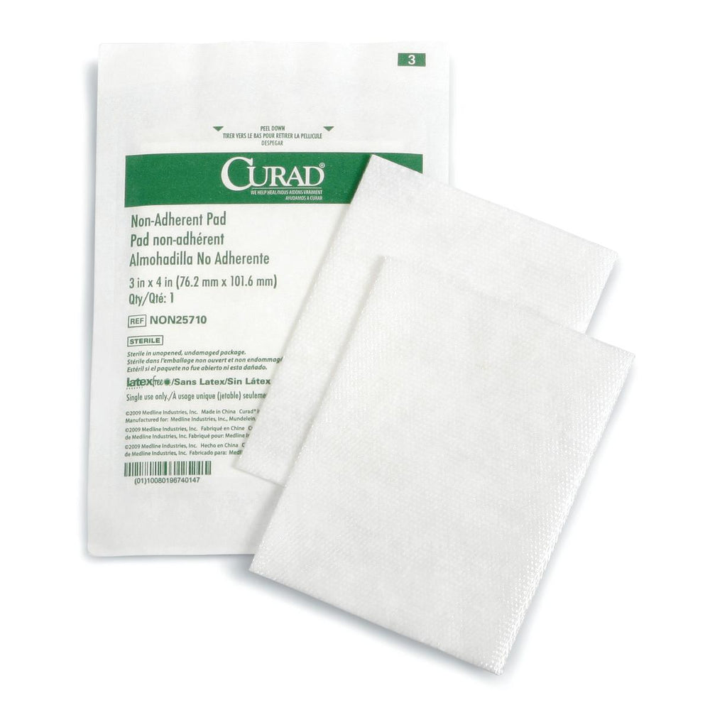 CURAD Sterile Nonadherent Pads 100 (BX)