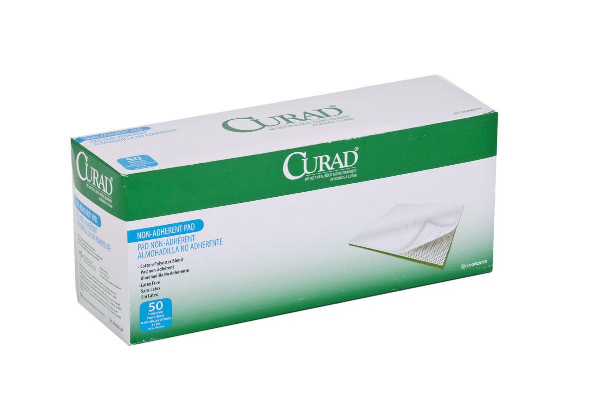 CURAD Sterile Nonadherent Pads 50 (BX)