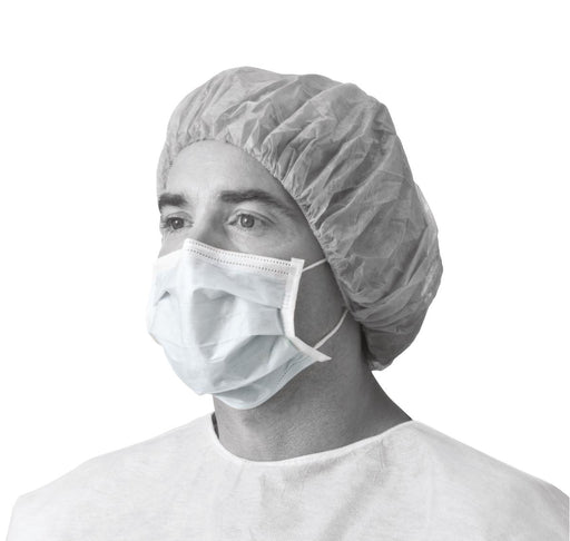 Basic Procedure Face Masks with Ear Loops,Blue 50 (BX)
