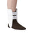 Air and Foam Stirrup  Ankle Splints,White,Universal 1 (EA)