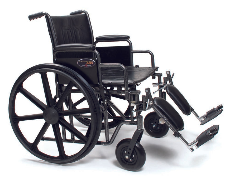 everest-amp-jennings-reg-traveler-reg-hd-heavy-duty-wheelchair-with-removable-arm-plastic-mag-wheel-24-in-seat-elevating-legrest-500-lbs