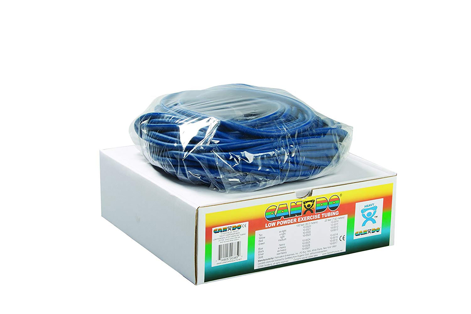 cando-reg-low-powder-exercise-tubing-blue-heavy-100-ft-length