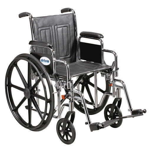 drive-trade-sentra-ec-heavy-duty-wheelchair-with-padded-removable-arm-composite-mag-wheel-20-in-seat-swing-away-footrest-450-lbs