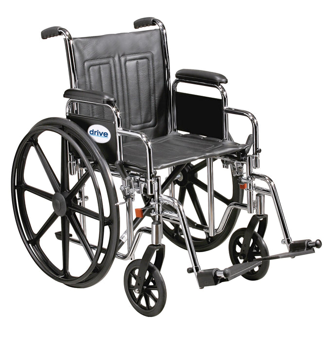 drive-trade-sentra-ec-heavy-duty-wheelchair-with-padded-removable-arm-composite-mag-wheel-20-in-seat-swing-away-footrest-450-lbs