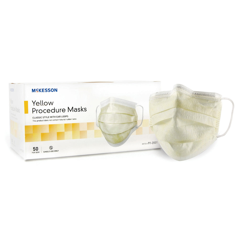 mckesson-procedure-mask-yellow