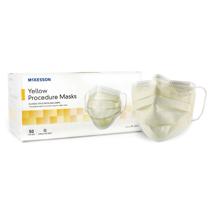 mckesson-procedure-mask-yellow