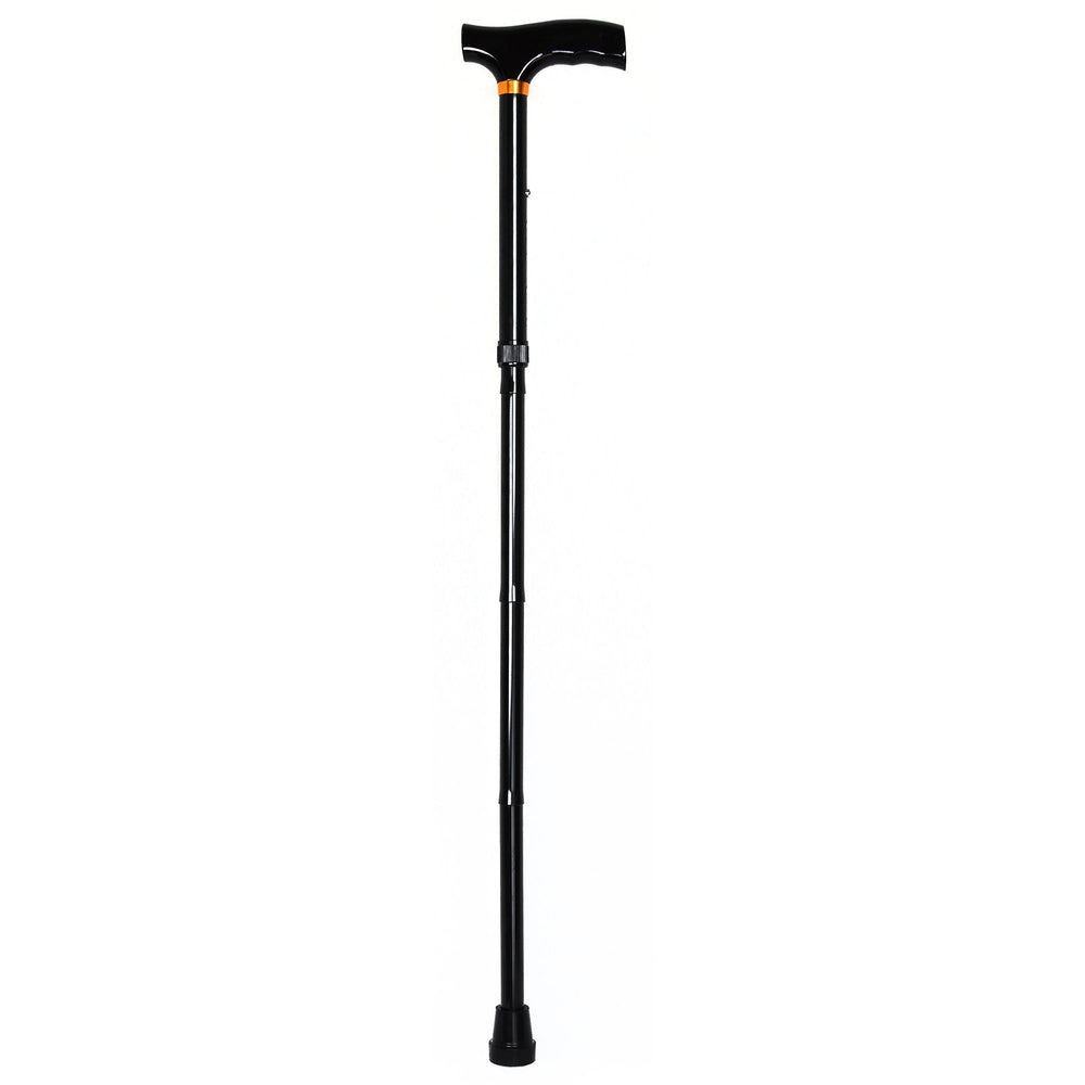 mckesson-t-handle-foldable-cane-black