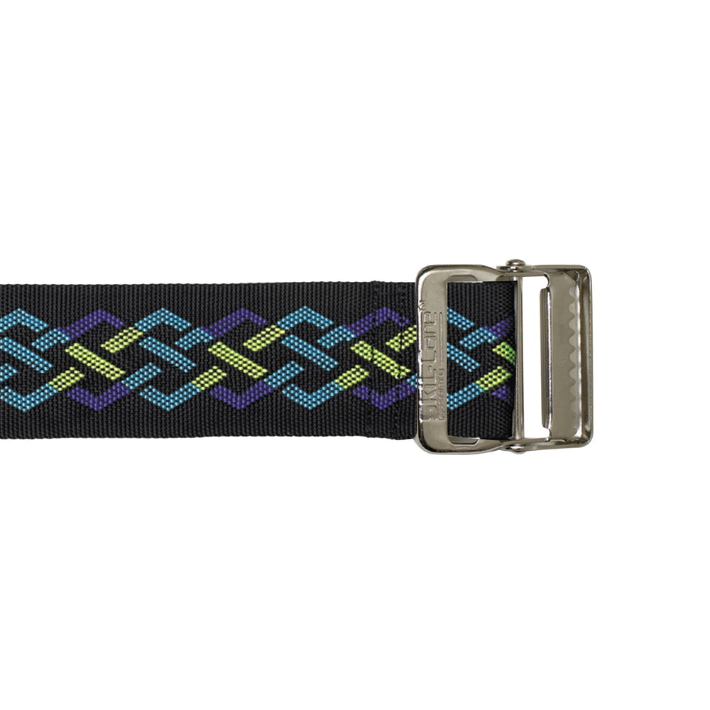 skil-care-trade-nylon-gait-belt-with-metal-buckle-geo-pattern-c