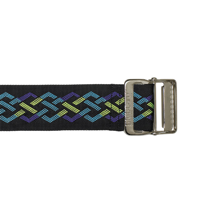 skil-care-trade-nylon-gait-belt-with-metal-buckle-geo-pattern-c