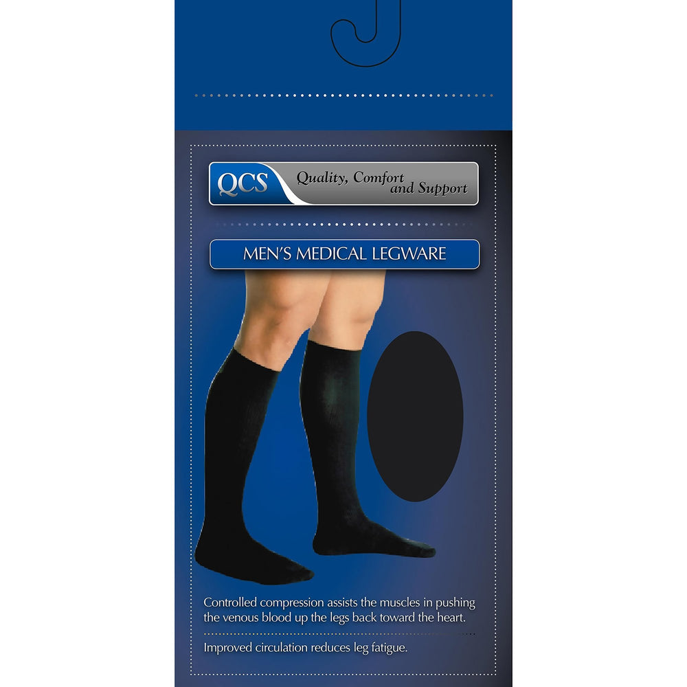 qcs-firm-compression-knee-high-socks-x-large-black