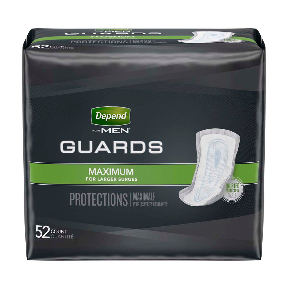 depend-reg-guards-for-men-maximum-bladder-control-pad-12-inch-length